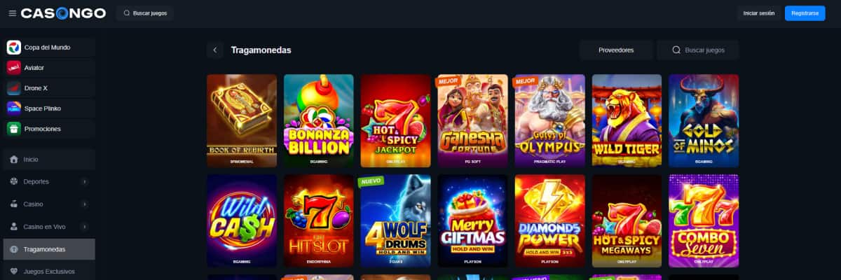 Casongo casino tragamonedas